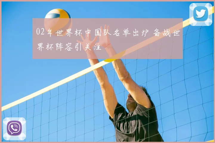 02年世界杯中国队名单出炉 备战世界杯阵容引关注