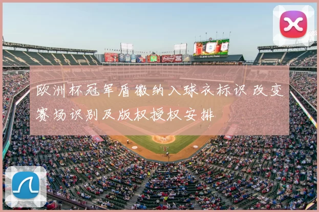 欧洲杯冠军盾徽纳入球衣标识 改变赛场识别及版权授权安排