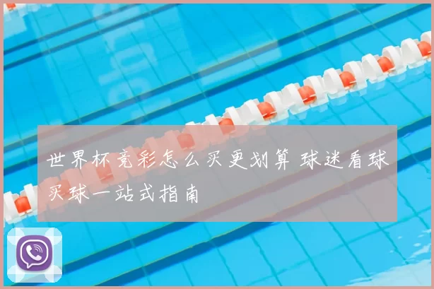 世界杯竞彩怎么买更划算 球迷看球买球一站式指南